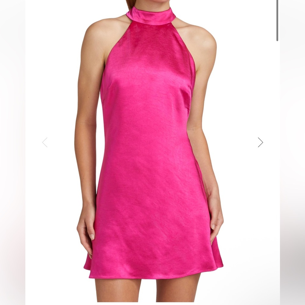Elliatt x Revolve Elliatt Women's Aria Halter Minidress Large - Picture 3 of 7